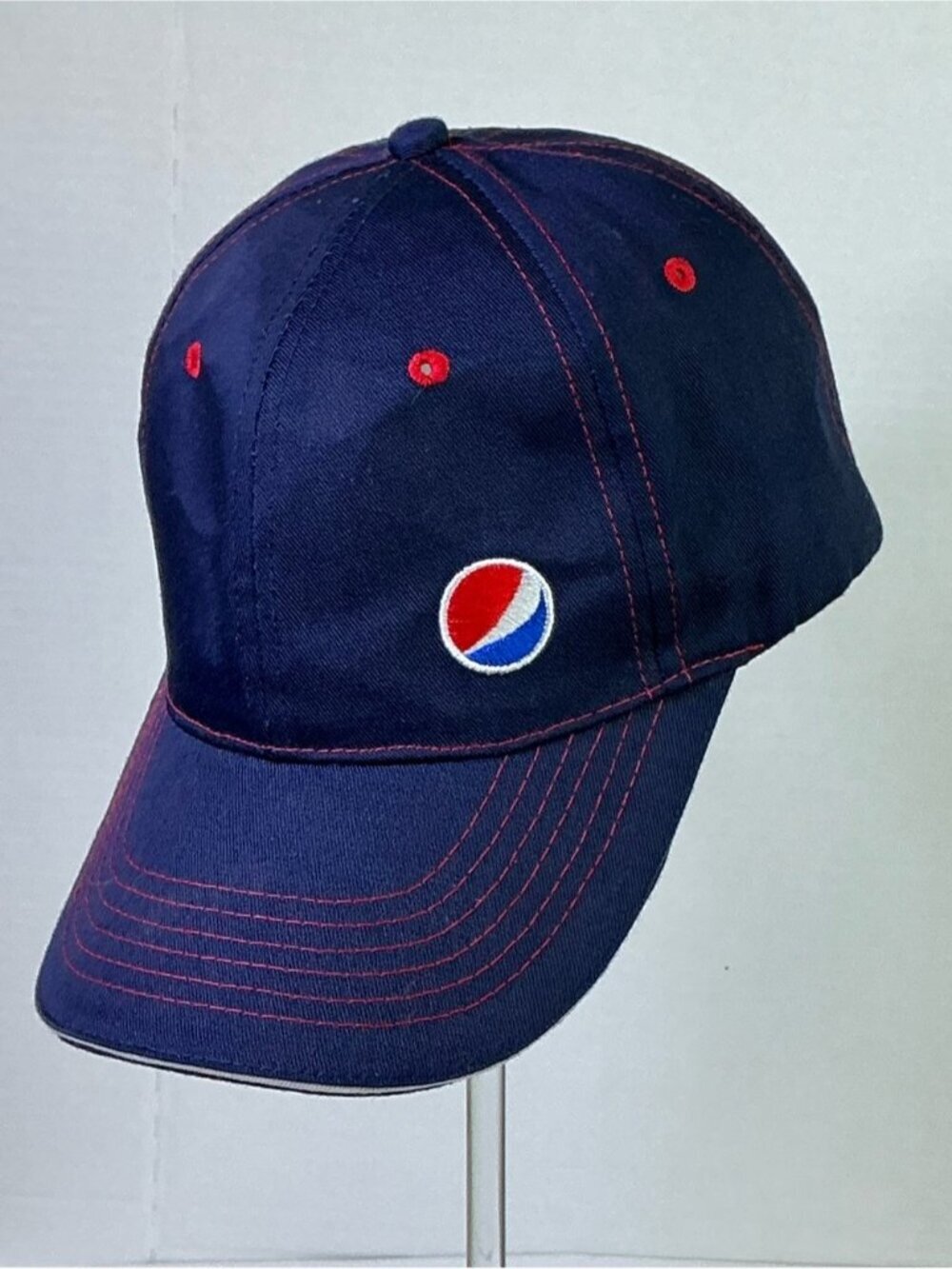 SodaGear Pepsi Baseball Cap Embroider Blue Adjustable Unisex Adult Men Adult OS